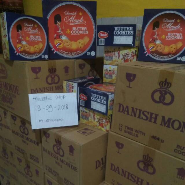 Jual Monde Butter Cookies beli 1 gratis 1 450gr Shopee Indonesia