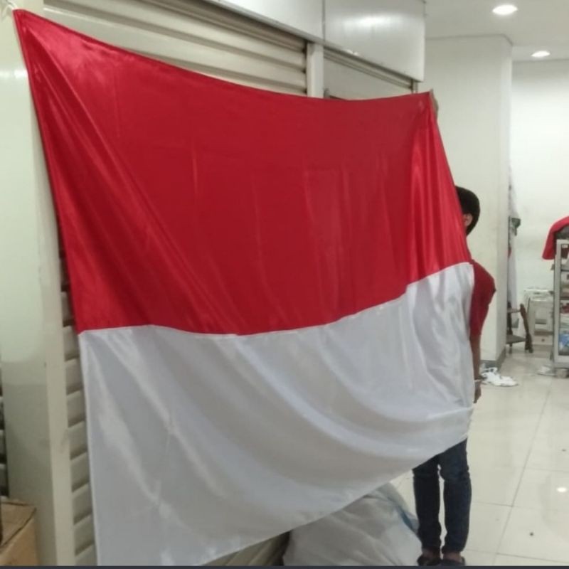 Jual Bendera Merah Putih Ukuran X Bahan Satin Shopee Indonesia