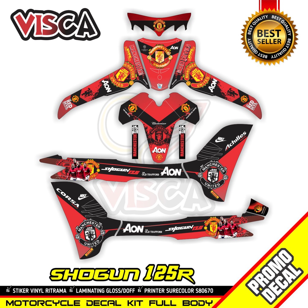 Jual Decal Shogun 125 R Full Body Stiker Shogun 125 R Full Body ...