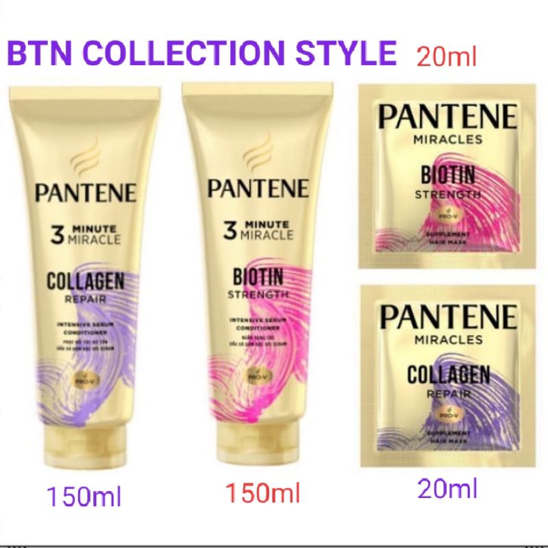 Jual Pantene Conditioner Miracles Collagen Repair & Biotin Strenght ...