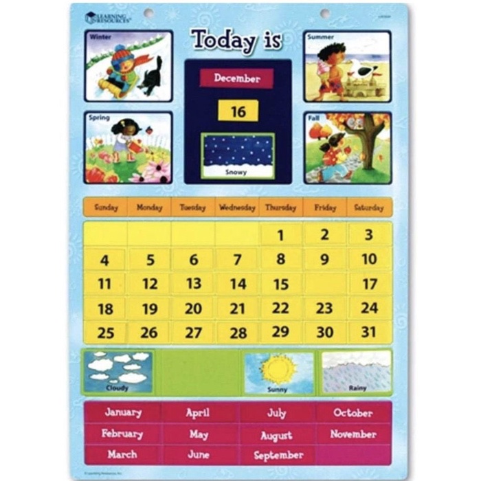 Jual Kalender Belajar Magnet Magnetic Learning Calender | Shopee Indonesia