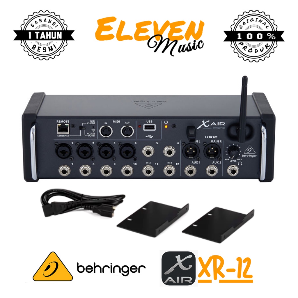 Jual Behringer X AIR XR12 Digital Rackmount Mixer | Shopee Indonesia