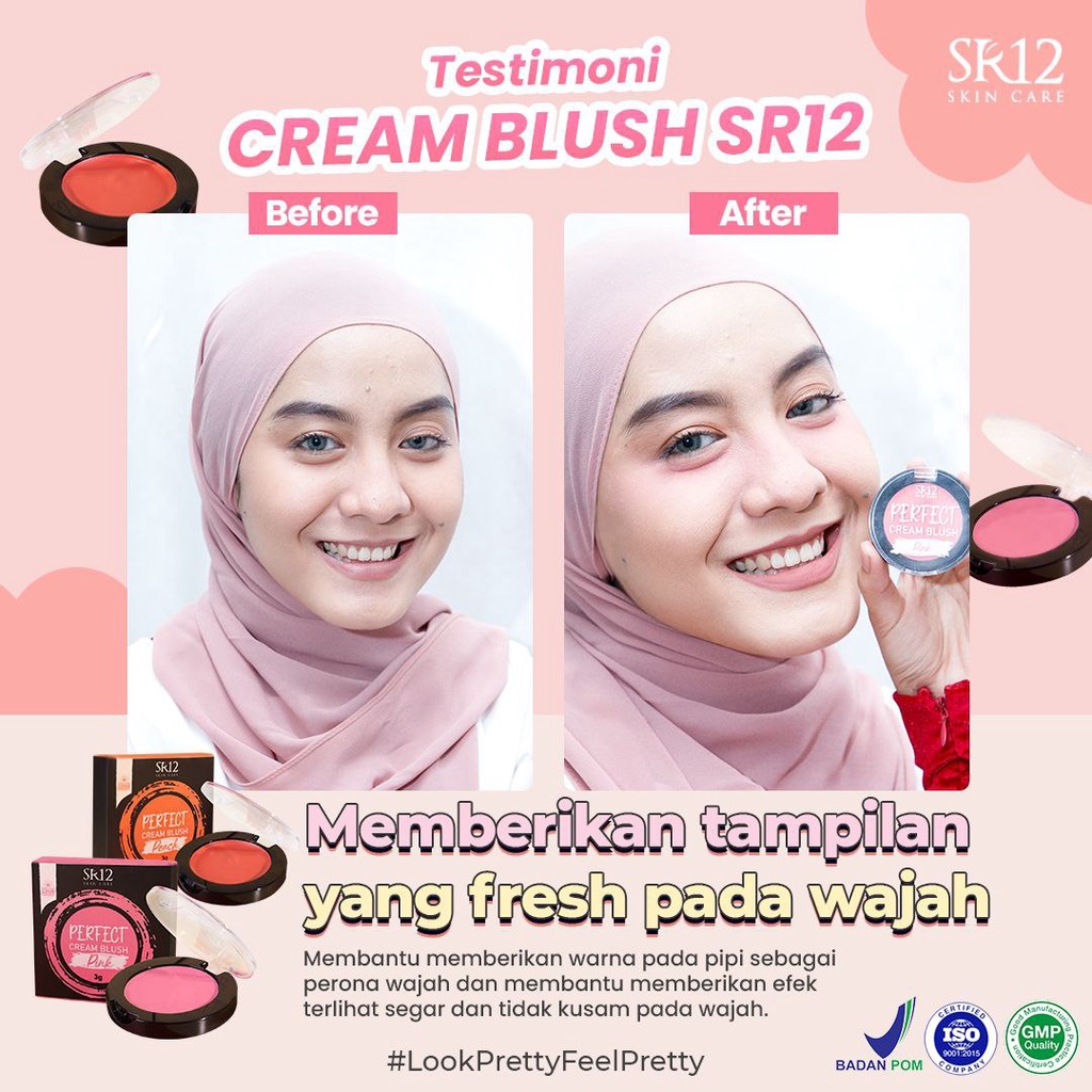 Jual PERFECT CREAM BLUSH | MEMBANTU MEMBERIKAN WARNA PADA PIPI SEBAGAI ...