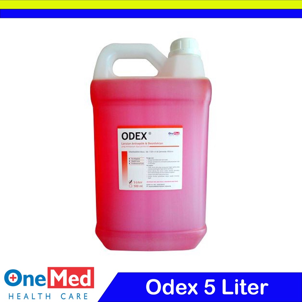 Jual Odex 5 Liter Onemed Cairan Pembersih Alat Medis Shopee Indonesia