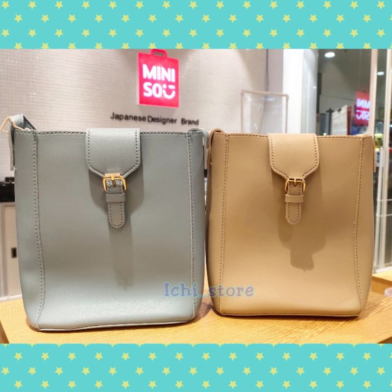 Jual Crossbody Bag Miniso Tas Selempang Miniso Sling Bag Miniso