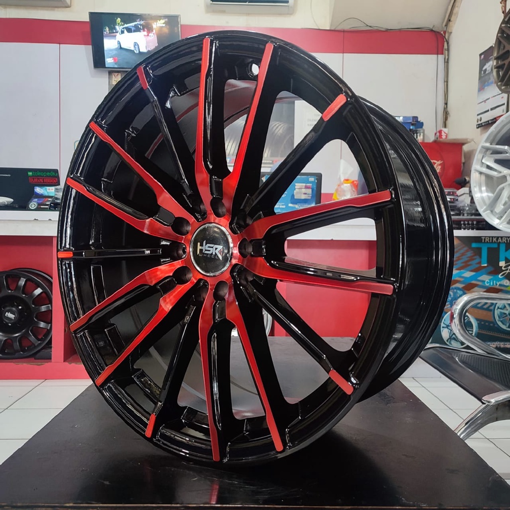 Jual Pelek Velg Mobil Racing Ring 17 Baut 5 Untuk New Avanza Veloz New ...