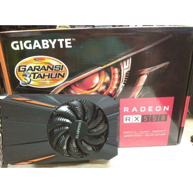 Jual Gigabyte Radeon Rx 550 D5 2G Ddr5 128 Bit Gv Rx550D5 2Gd