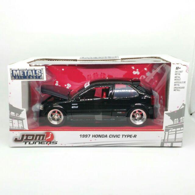 Jual Diecast honda civic type R 1997 jada toys mobil miniatur