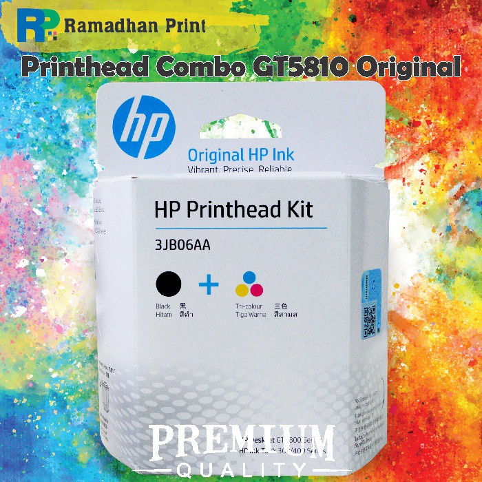 Jual Head Tinta Cartridge HP GT51 GT52 HP Ink Tank GT5810 GT5820 GT5810 115 310 315 410 415