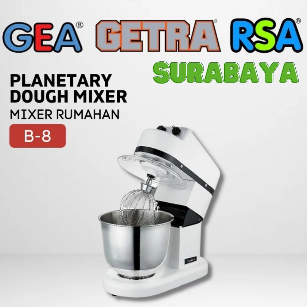 Jual PLANETARY MIXER GETRA B-8 MIXER ADONAN ROTI KUE TELUR 8 LITER ...