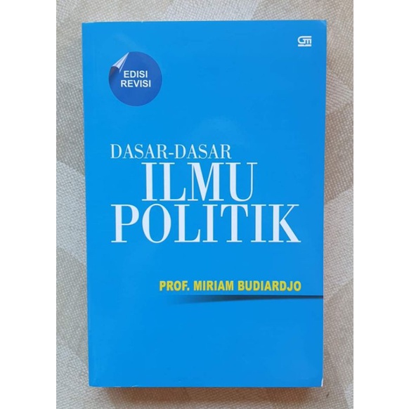 Jual DASAR-DASAR ILMU POLITIK - PROF. MIRIAM BUDIARDJO | Shopee Indonesia