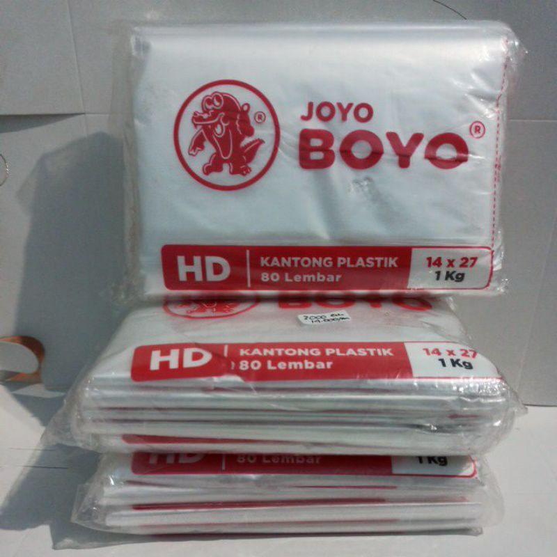 Jual Plastik Joyo Boyo 1kg 80lbr Shopee Indonesia 6361