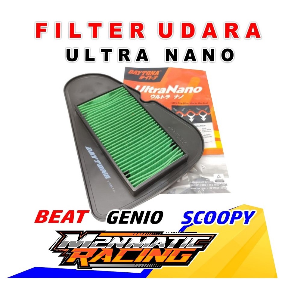 Jual Ultra Nano Filter Udara Beat Fi Esp Saringan Udara Daytona Scoopy