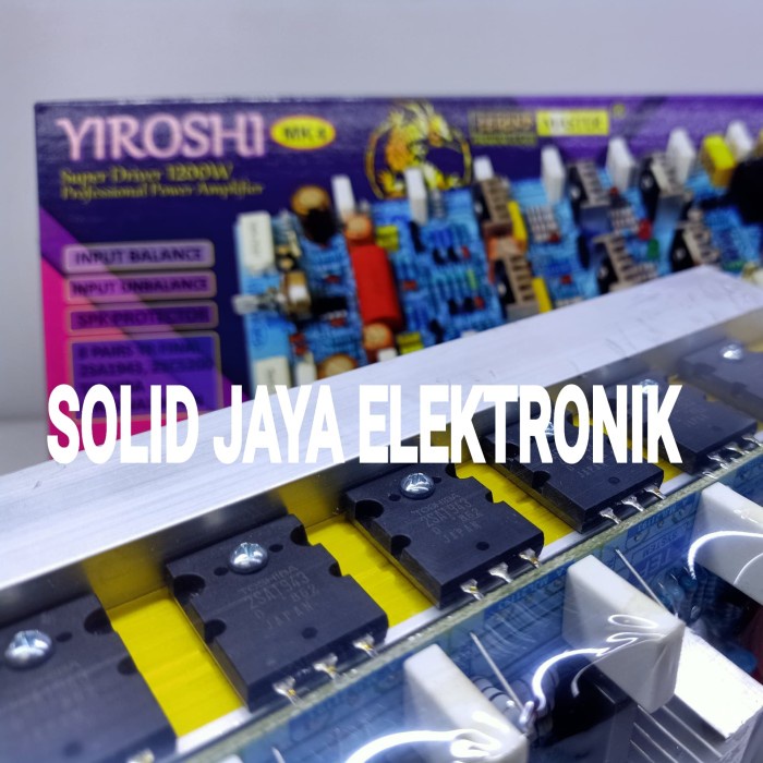 Jual KIT POWER YIROSHI MK4 MK 4 MK-4 1200W PLUS TR TOSHIBA ASLI