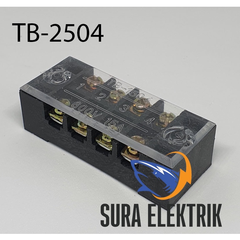 Jual Terminal Block TB-2504 4 Pole 25A | Shopee Indonesia