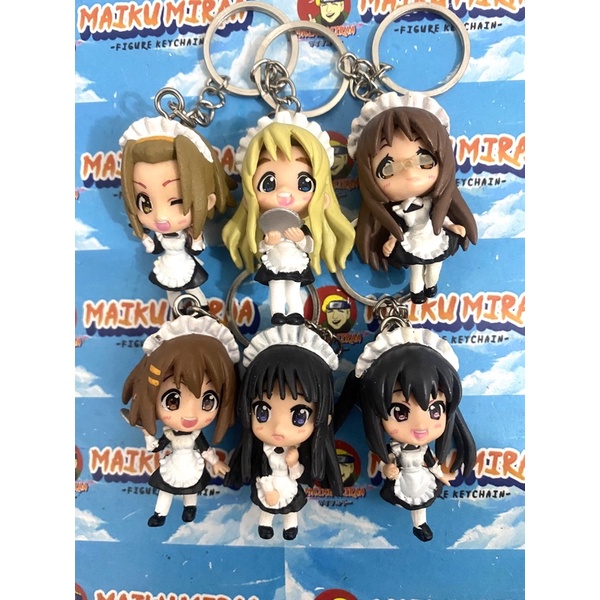 Jual Figure Keychain / Gantungan Kunci K-on! Maid Dress yuu hirawawa ...