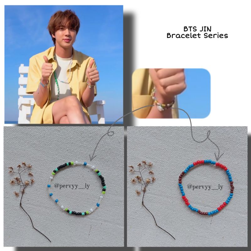 Gelang BTS Unicef Jungkook Seokjin Yoongi Jin Suga Bracelet Kpop Idol