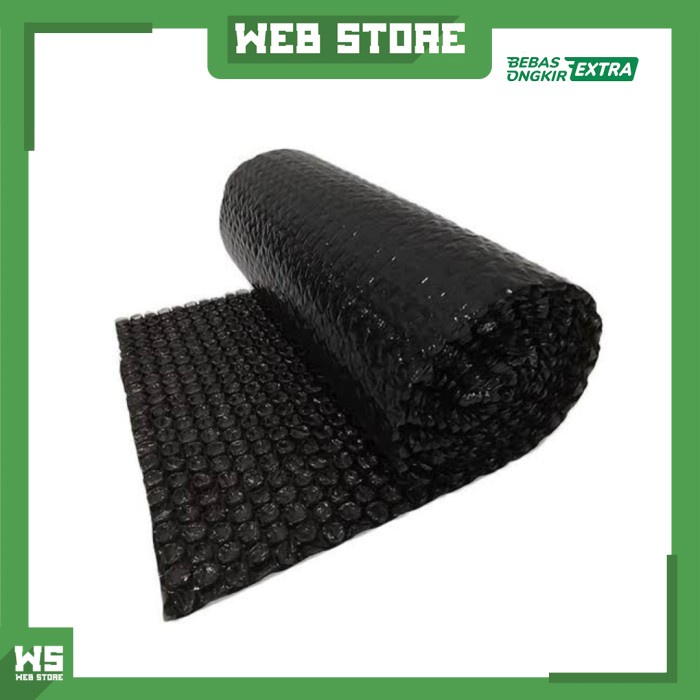 Jual Bubble Wrap Hitam Tambahan Safety Packaging | Shopee Indonesia