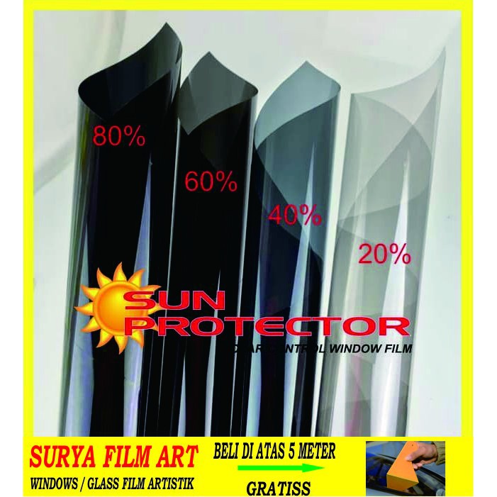 Jual STIKER KACA HITAM / KACA FILM RIBEN 40%60%80%TOLAK PANAS | Shopee ...