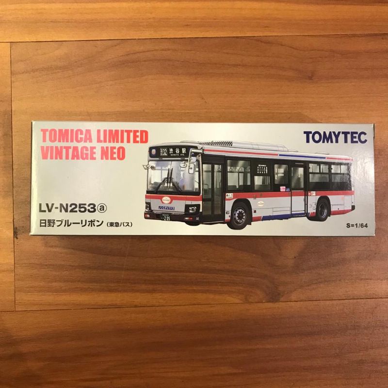 Jual TOMICA LIMITED VINTAGE LV-N253a HINO Blue Ribbon TOKYU BUS ...