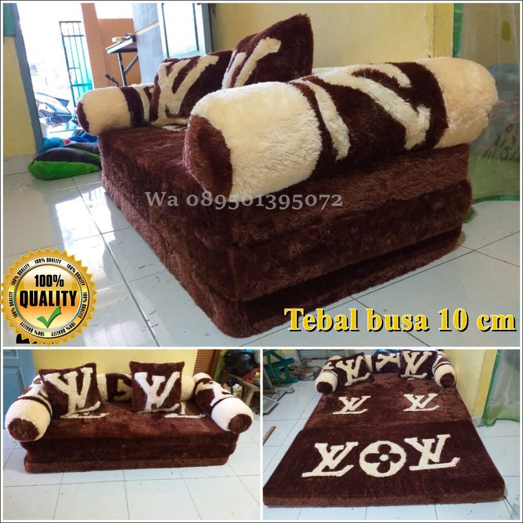Jual Kasur Bulu Rasfur Kasur Busa Lipat Inoac Kasur Sofa bed Bulu ...