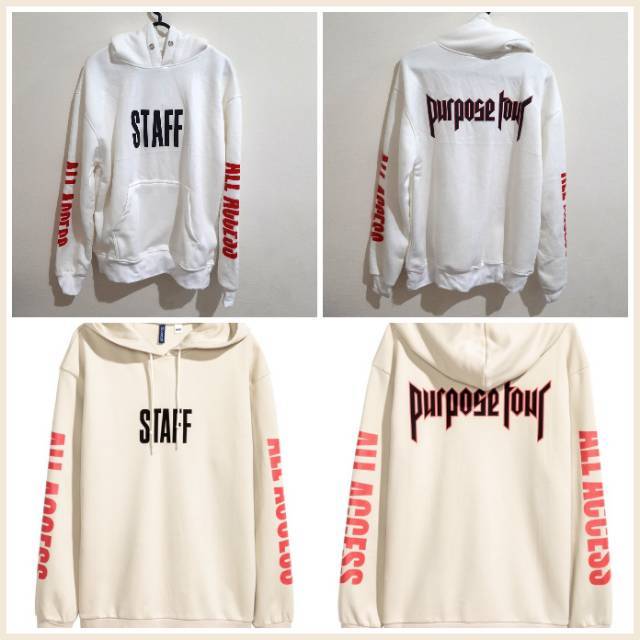 Staff purpose tour hoodie deals