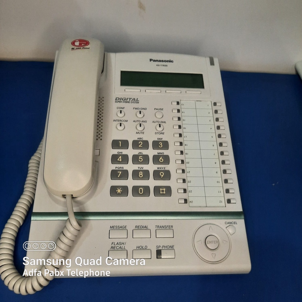 Jual TELEPON PANASONIC KX - T7630 / Digital Telepon Pabx | Shopee Indonesia