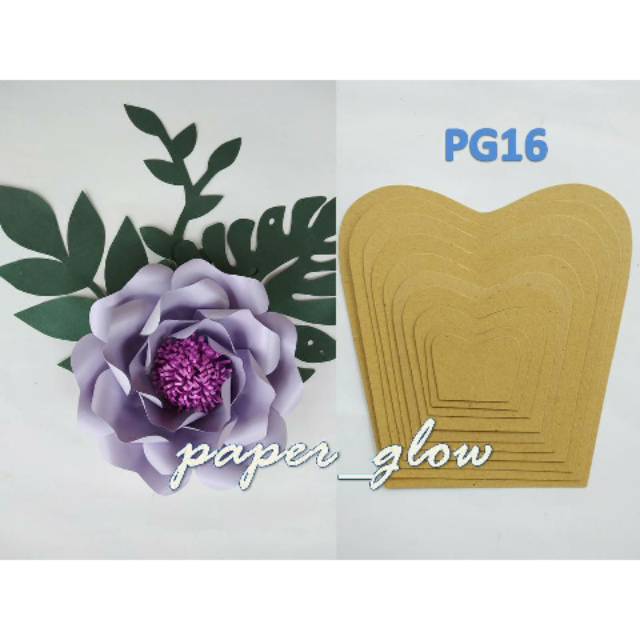 Jual Pola Cetakan Template Paper Flower Murah Shopee Indonesia