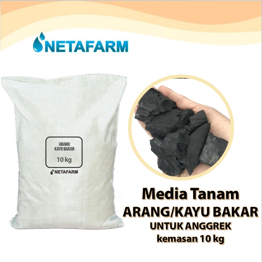 Jual Media Tanam Arang Kayu Bakar Untuk Anggrek 10kg Shopee Indonesia 9086