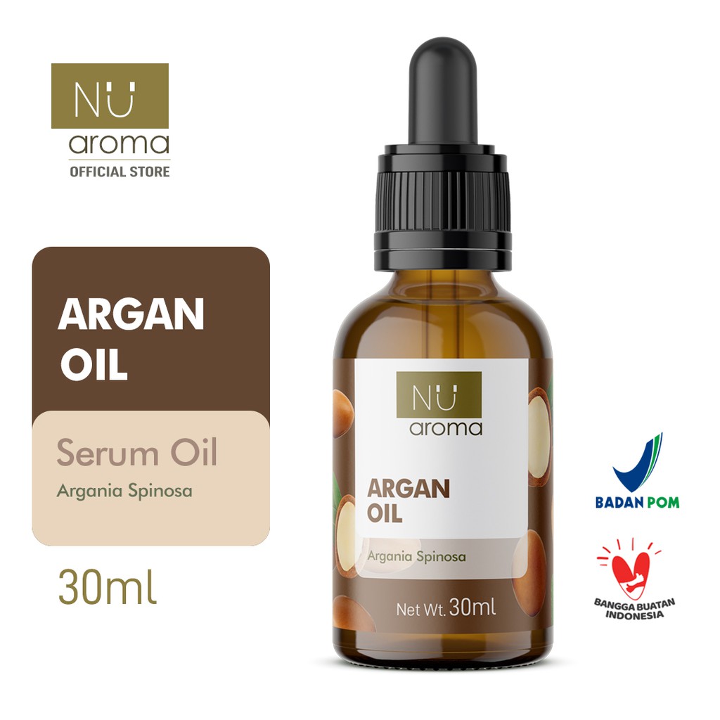 Jual Nu Aroma Argan Oil (Natural Serum Wajah Serum Kulit Serum Rambut