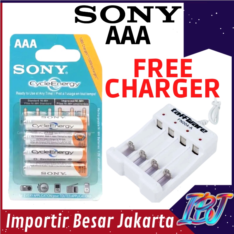 Jual FREE CHARGER!!! Baterai Batre Batrei Batrai Betere AAA A3 Sony Isi ...