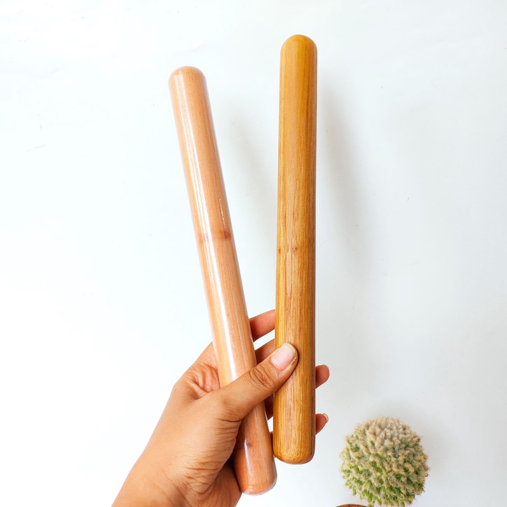 Jual ROLLING PIN - Rolling Pin Kayu/ Gilingan Roti/ Penggiling Roti ...