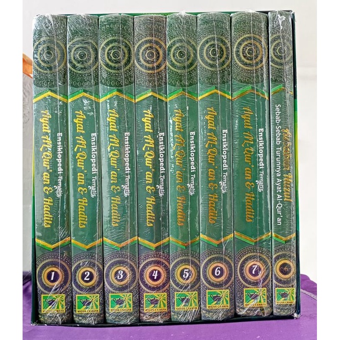 Jual Ensiklopedi Tematis Ayat Al-Quran & Hadits 1-8 Jilid (ORIGINAL ...