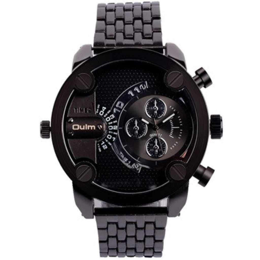 Oulm Quartz Men High Quality Band Fashion Watch 3130