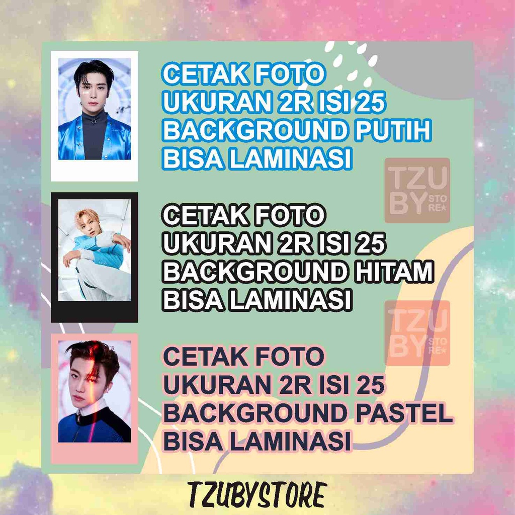 Jual CETAK FOTO 2R LAMINASI FRAME PUTIH HITAM PASTEL PROSES CEPAT HASIL ...