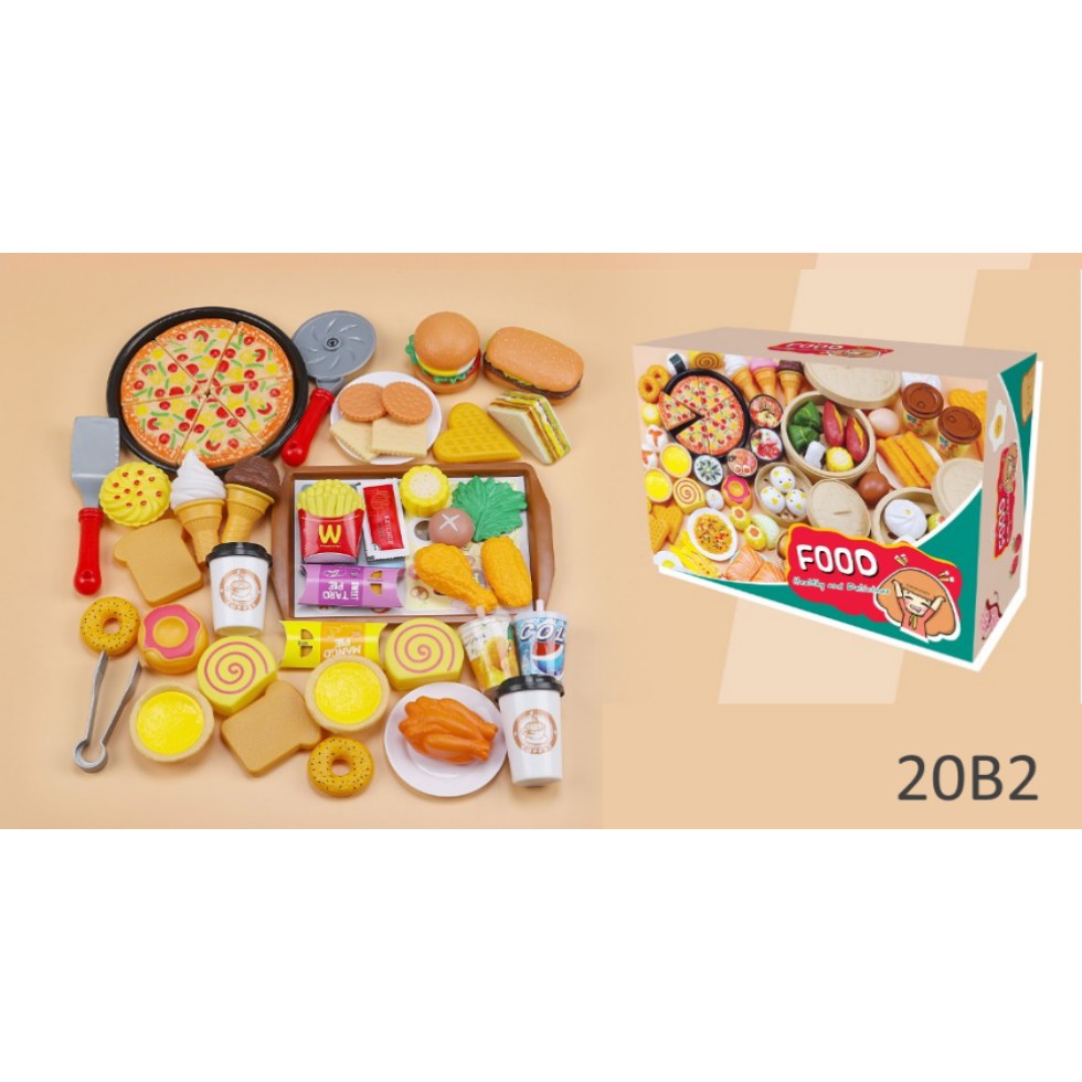 Jual [LOGU] Mainan dimsum anak, Pretend play mainan makanan BBQ Grill ...
