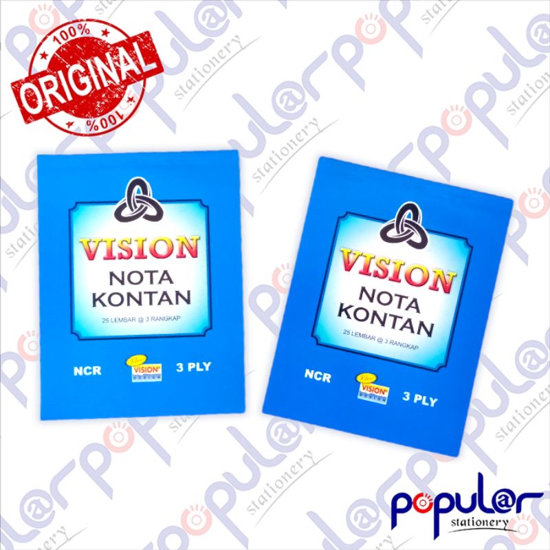 Jual Nota NCR Vision Besar 3 Aply | Shopee Indonesia