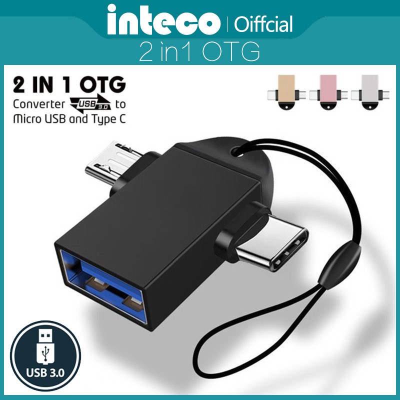 OTG 2 In 1 Micro Type C 3.0 Fast Transfer Otg Flash Disk Mouse