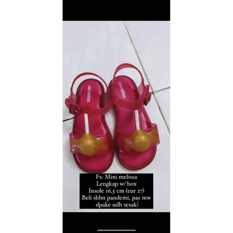 Insole mini melissa deals
