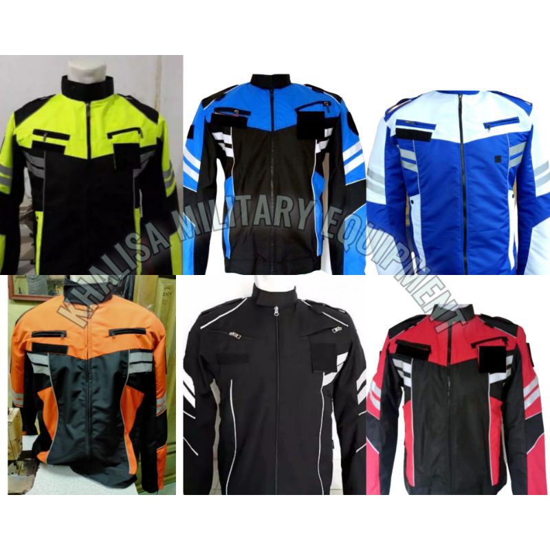 Jual Jaket Touring Jaket Biker Jaket Komunitas Jaket Taslan Jaket ...