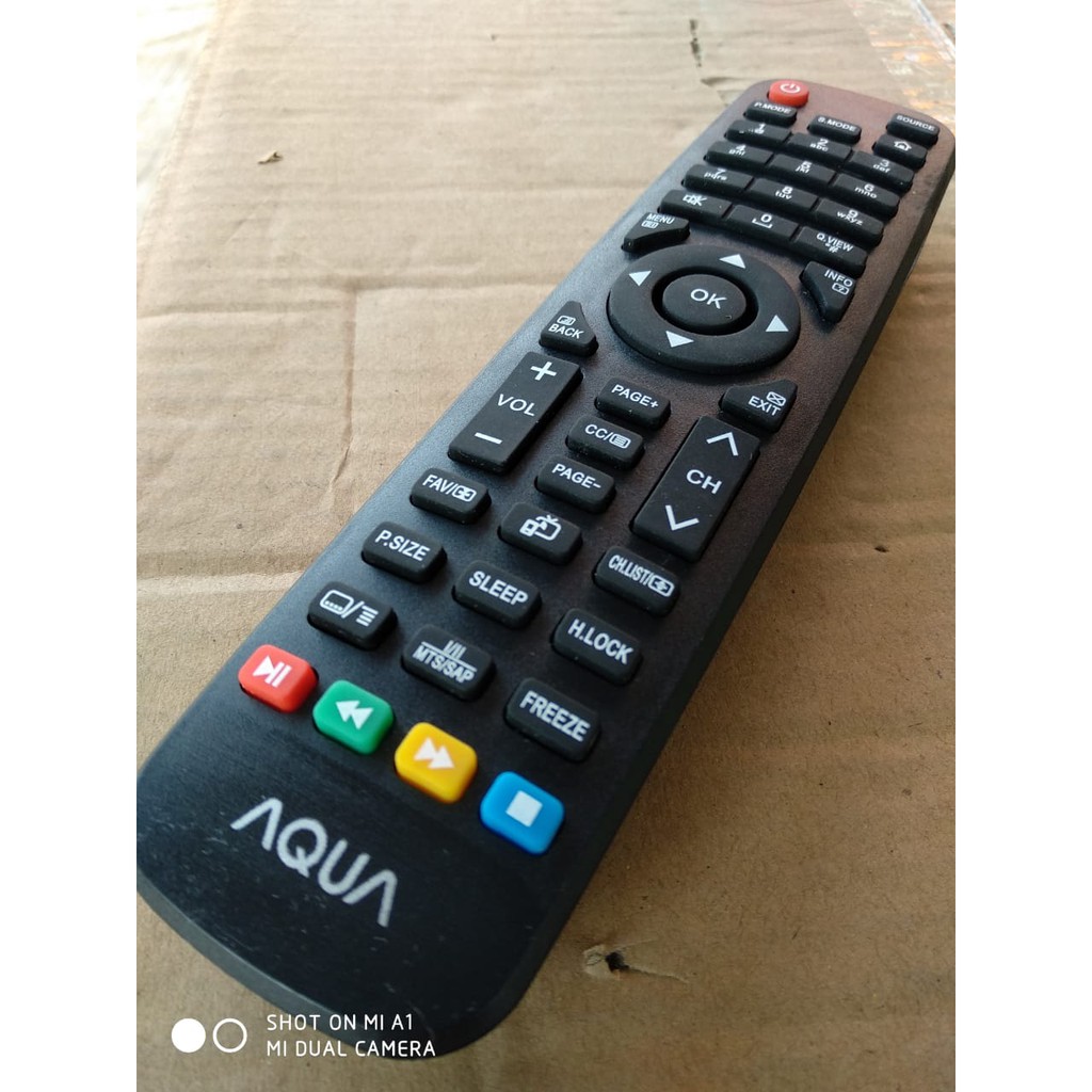 Jual New Remote Remot Tv Sanyo Lcd Led Remot Tv Aqua Shopee Indonesia