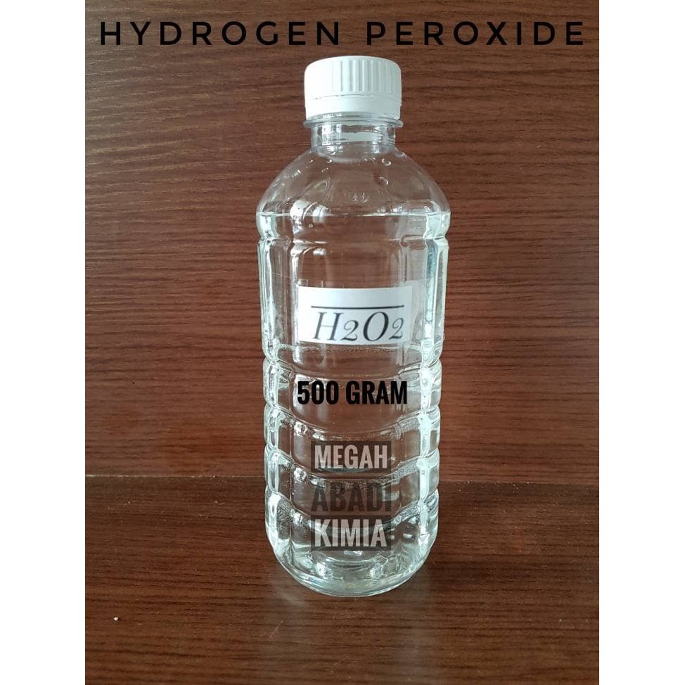 Jual Hidrogen Peroksida H2o2 Hydrogen Peroxide 500 Gram New Shopee