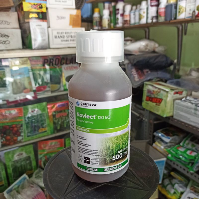 Jual HERBISIDA NOVLECT 120 EC 500 ML PENGENDALI GULMA PADI | Shopee ...