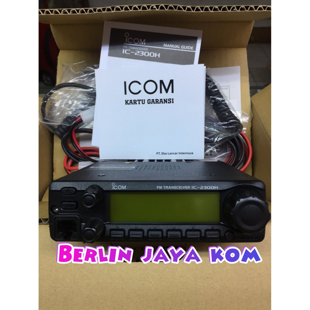 Jual RADIO RIG ICOM IC2300H SINGLE BAND VHF ORIGINAL JAPAN GARANSI ...