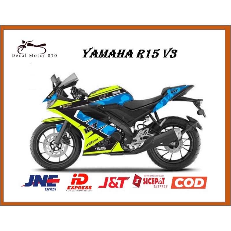 Jual STICKER MOTOR VARIASI R15 V3 | Shopee Indonesia