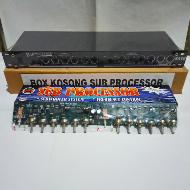 Jual Paket KIT Dan Box Audio Processor Plus Subwoofer | Shopee Indonesia