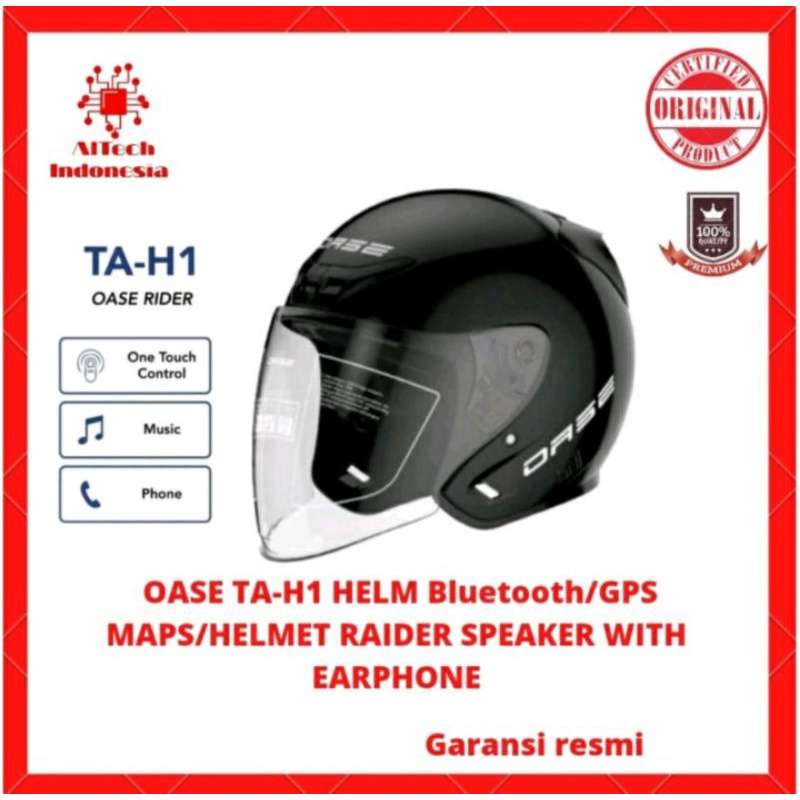 Jual OASE TA - HI HELM BLUETOOTH /GPS MAPS HELM RAIDER SPEAKER WITH ...