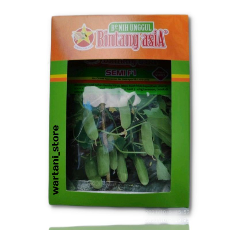 Jual Benih Ketimun Semi F1 Bintang Asia | Shopee Indonesia