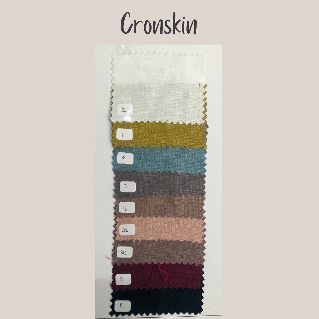Jual Katalog Warna kain Polyester Premium Corn Skin Aneka Sandang