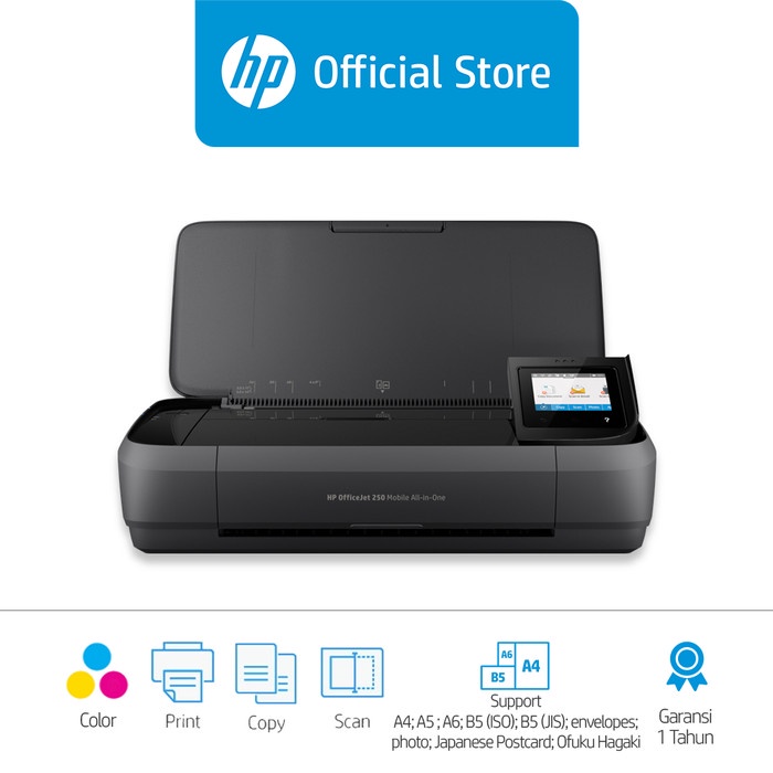 Jual HP OFFICEJET 250 MOBILE ALL-IN-ONE PRINTER (CZ992A) | Shopee Indonesia